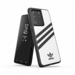 Adidas OR Moudled &Uuml;mbris PU jaoks Samsung Galaxy S20 Ultra - valge and must