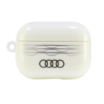 Audi IML Geometric Pattern &Uuml;mbris jaoks AirPods Pro 2 - valge