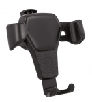 Car phone hoidja Setty GUS-01 jaoks using on ventilation grille, must