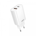 Laadija Remax RP-U37 20W USB-C/USB-A valge