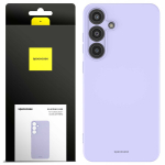 Spacecase Silikoninis dėklas 3.0 Galaxy S25+ &scaron;viesiai violetinis