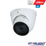 IP kamera kupol. 4MP STARLIGHT AI, IR pa&scaron;v. iki 40m, 1/3&rdquo; 2.7~13.5mm. automatinis obj, SMD, IVS