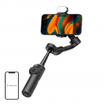 AOCHUAN X2 stabilisaator RGB valgustusega (must)
