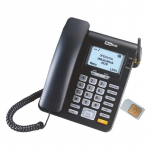 Mobiiltelefon - MAXCOM MM 28D statsionaarne juhtmega SIM-kaardiga must