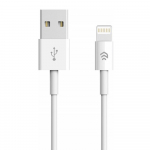 Devia cable Smart EC080 USB - Lightning 1,0 m 2,1A valge