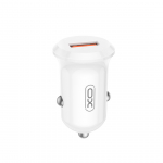 XO car charger CC68 18W QC 1x USB valge