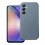 SILICONE MAG &Uuml;MBRIS compatible with MagSafe jaoks SAMSUNG A54 helesinine