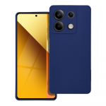 Mink&scaron;tas dėklas telefonui XIAOMI Redmi Note 13 5G tamsiai mėlynas