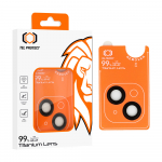 Apsauginis stiklas Tel Protect Titanium Lens 99% AR ant kameros Iphone 14/14 Plus/16e juodas (2 lę&scaron;iai)