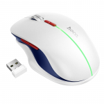 Juhtmevaba hiir Hoco GM40 RGB valge