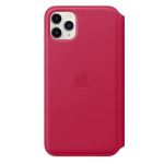 APPLE Nahast raamat&uuml;mbris MY1N2ZM / A IPHONE 11 PRO MAX RASPBERRY Avatud pakend