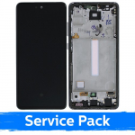 LCD Ekraan &Uuml;hildub Samsung A525 (A526) A52 Koos Frame / Awesome Must / (Service Pack)