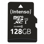 Intenso Micro SDXC 128GB UHS-I m&auml;lukaart adapteriga