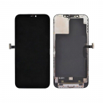 Ekranas Apple iPhone 12 Pro Max su lietimui jautriu stikliuku juodas originalus (8/10 kasutatud / naudotas)