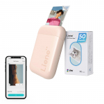 Liene Pearl 2x3" kaasaskantav fotoprinter (roosa)