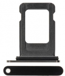 SIM-kaardi hoidik iPhone 12 Black originaal (kasutatud Grade A)