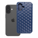 Raamat&uuml;mbris iPhone 17 / 18 Cubic Book sinine