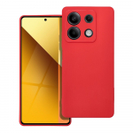 Mink&scaron;tas dėklas telefonui XIAOMI Redmi Note 13 5G raudonas