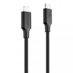 Proove kaabel Striped Silicone USB-C - Lightning 1m 3A must