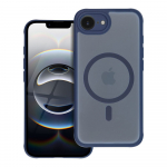 FULL MATTE MAG COVER &uuml;mbris compatible with MagSafe jaoks IPHONE 12 sinine