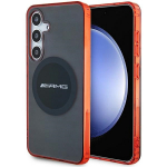 AMG l&auml;bipaistev Bicolor MagSafe &uuml;mbris jaoks Samsung Galaxy S24 - must