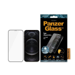 PanzerGlass E2E Super+ Microfracture antibacterial karastatud klaas jaoks iPhone 12 / 12 Pro - with must raamiga