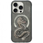 NIMMY &uuml;mbris DRAGON compatible with MagSafe jaoks IPHONE 16 Pro hall