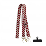 Telefono rai&scaron;tis FZ-1 raudonas