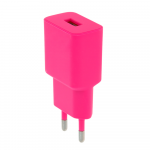Setty laadija 1x USB 2,4A LSIM-A-126 roosa