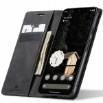 Spacecase Dėklas Wallet Google Pixel 9 Pro XL juodas