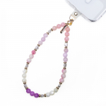 Crong Phone Charm dekoratiivne telefonirihm universaalse &uuml;mbriseadapteriga, Pastel Beads