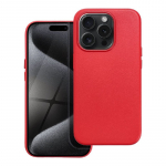 &Uuml;mbris Leather Mag &Uuml;mbris (MagSafe) jaoks iPhone 15 punane