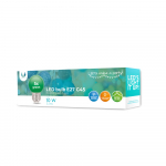 Forever Light LED Bulb E27 G45 2W 230V green 5pcs