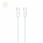 T-PHOX KAABEL CC15 SEERIA USB-C/USB-C 60W 3A 2M VALGE