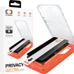 Tel Protect Dust-Free Easy Fit Privacy Titan karastatud klaas Iphone 17 Pro must