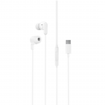 XO EP84 juhtmega k&otilde;rvaklapid USB-C-liidesega, valged