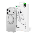 AmazingThing Titan Pro Spin Lens &uuml;mbris mudelile iPhone 18 Pro Max, p&ouml;&ouml;rleva r&otilde;ngaga ja paelakinnitusega, &uuml;hildub MagSafe'iga &ndash; v&auml;rv: l&auml;bipaistev
