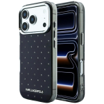 Karl Lagerfeld IML Rhinestones Allover and Electroplated Logo &uuml;mbris iPhone 17 Pro / 18 Prole &ndash; must