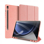 Dux Ducis Domo eco-leather &uuml;mbris with stand jaoks Samsung Tab S9 FE+ - roosa