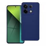 Mink&scaron;tas dėklas telefonui XIAOMI Redmi Note 13 Pro 5G tamsiai mėlynas