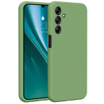 Etteri Silicone &uuml;mbris jaoks Samsung Galaxy A25 5G (global) light roheline