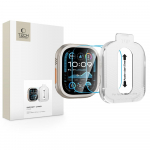 Tech-Protect Easy Set+ Karastatud klaas 2-pack jaoks Apple Watch Ultra 1/2 49mm - Clear