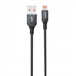 Dudao 3A 30W L3SL USB-A - Lightning Kaabel Braided 1.2m - must