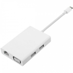 XIAOMI MI ADAPTER USBC TO VGA GIGABIT ETHERNET multiadapteris