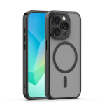 Mag Matt dėklas iPhone 15 Pro 6,1" juodas