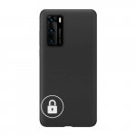 Phone &Uuml;mbris "Silicone &Uuml;mbris" jaoks Huawei Y5P / Must / in package