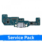 Įkrovimo jungtis suderinama su Samsung T595 Tab A 10.5 (2018) su lankstus kabeliu / plok&scaron;te (Service Pack)
