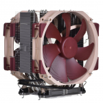 Noctua NH-U14S DX-4677 NH-U14S DX-4677 Processor Air cooler 14 cm pruun, helepruun, h&otilde;bedane