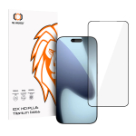 Karastatud klaas Tel Protect 10X HD Plus Titanium iPhone 17 Pro (&uuml;mbrik)