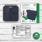 Medisana BS 850 connect kehakoostise kaal
